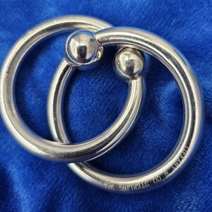 Tiffany & Co Sterling Silver 925 Vintage Double Baby Rattle